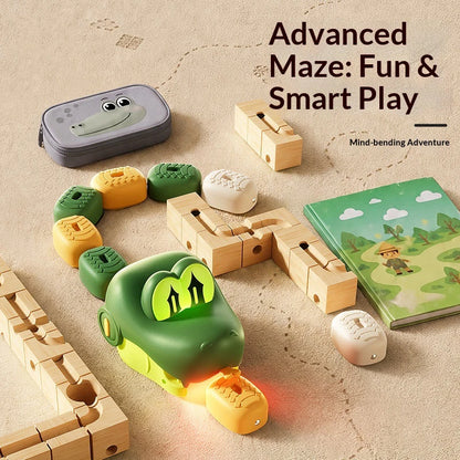 Magnetic RC Snake Car 2 Players Battle Game Toy Rechargeable Remote Control Racing Car with Energy Beans for Boys Kids Gift